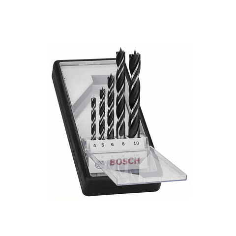 Conjunto de 5 brocas para madeira Robust Line BOSCH