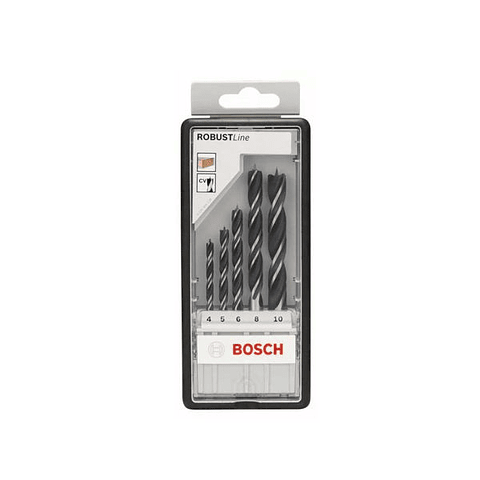 Conjunto de 5 brocas para madeira Robust Line BOSCH