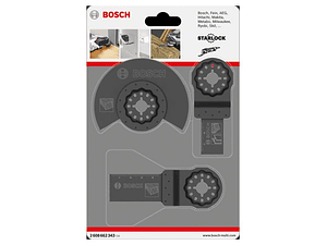 Conjunto 3 Peças para madeira para multifunções BOSCH