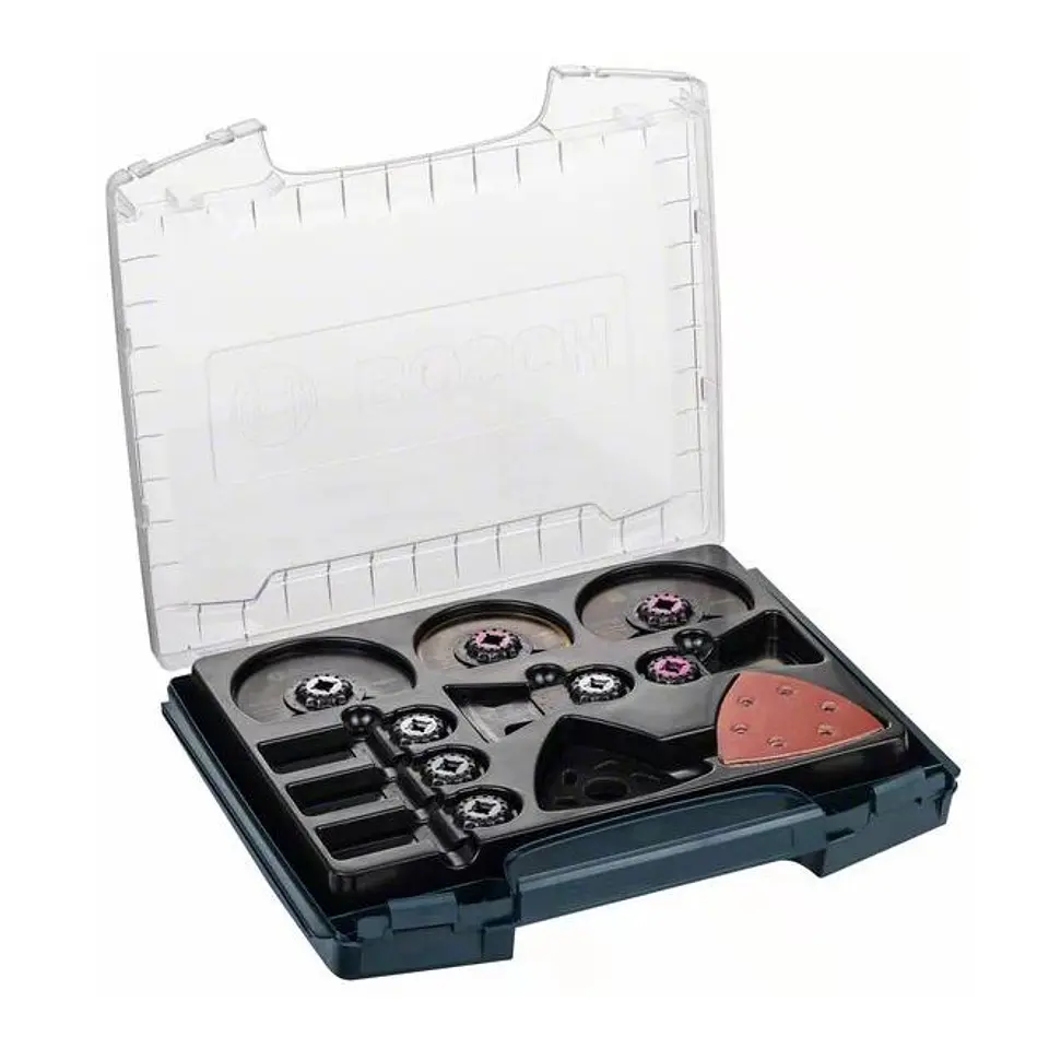 Conjunto completo 34 acessórios para a multifunções BOSCH 1