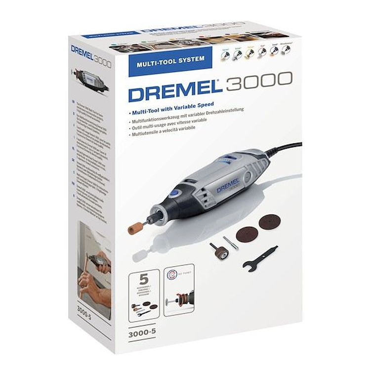 Multiferramenta DREMEL 3000 + 5 acessórios 3