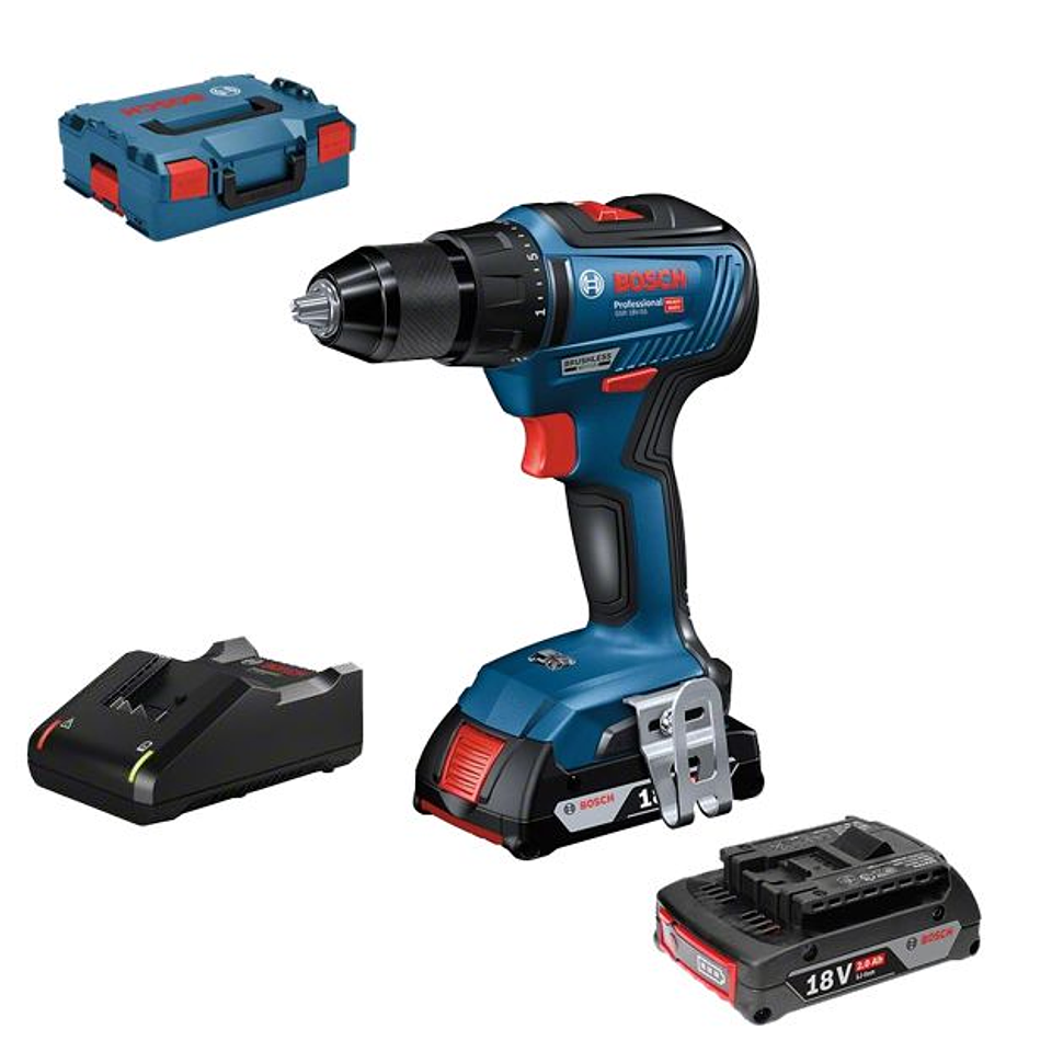 Aparafusadora berbequim 18 Volts GSR 18V-55 BOSCH 1