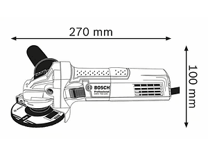 Rebarbadora pequena GWS 750 (115mm) BOSCH