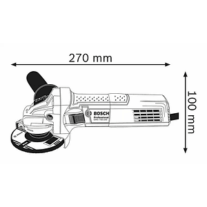 Rebarbadora pequena GWS 750 (115mm) BOSCH