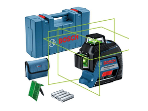 Nivel laser 3 Linhas Verdes GLL 3-80 G BOSCH