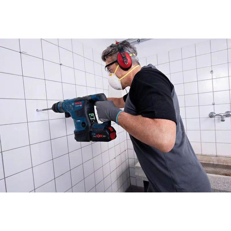 Martelo perfurador SDS Plus a bateria BITURBO GBH 18V-34 CF BOSCH 6