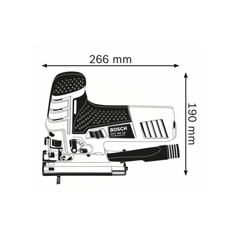 Serra vertical Tico Tico GST 150 CE BOSCH 2