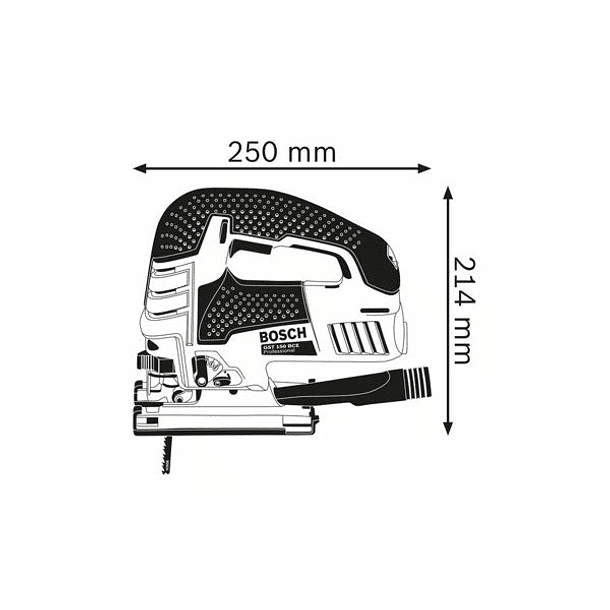Serra vertical GST 150 BCE BOSCH 2