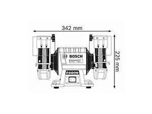 Esmeriladora dupla GBG 35-15 BOSCH