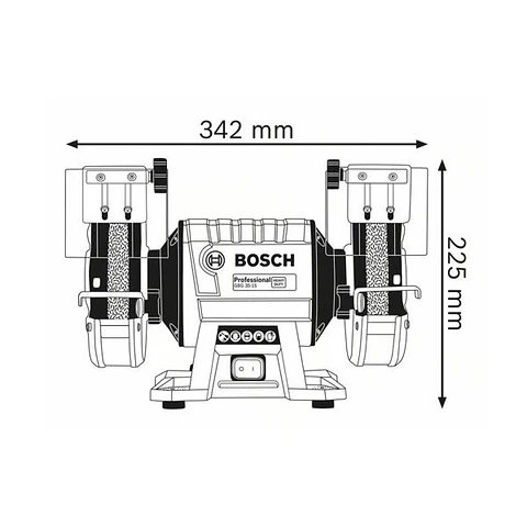 Esmeriladora dupla GBG 35-15 BOSCH