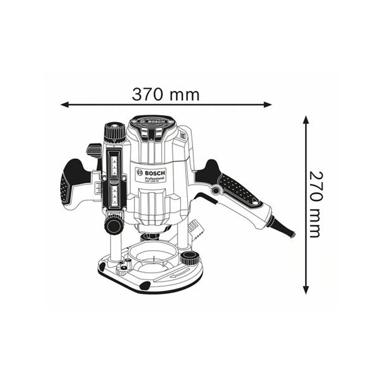 Tupia GOF 1250 CE BOSCH 3