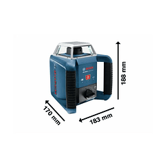 Laser de rotação GRL 400 H + LR 1 BOSCH