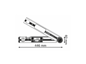 Medidor de ângulos digital GAM 220 BOSCH