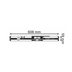 Medidor de inclinações digital GIM 60 BOSCH