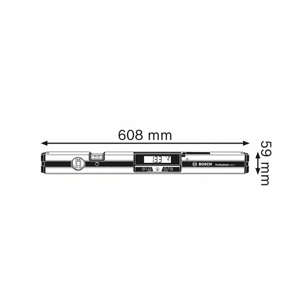 Medidor de inclinações digital GIM 60 BOSCH 2