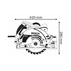 Serra circular manual GKS 85 BOSCH 2