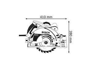 Serra circular manual GKS 85 BOSCH