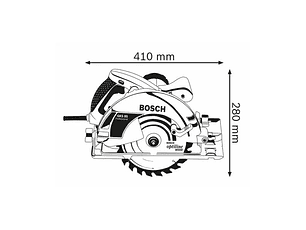 Serra circular manual GKS 85 BOSCH
