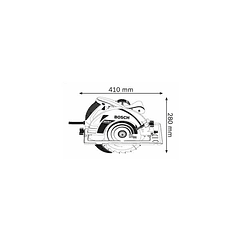 Serra circular manual GKS 85 G BOSCH