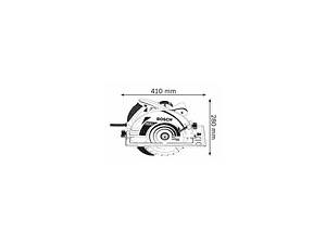 Serra circular manual GKS 85 G BOSCH