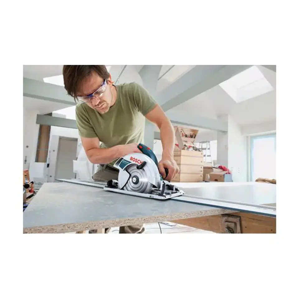 Serra circular manual GKS 65 GCE + Mala L-BOXX BOSCH 6