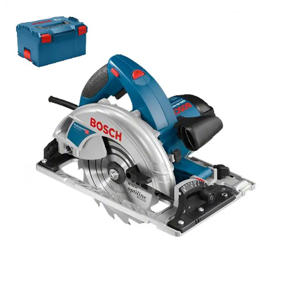 Serra circular manual GKS 65 GCE + Mala L-BOXX BOSCH 1