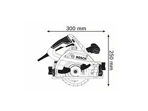 Serra circular manual GKS 55+ GCE BOSCH