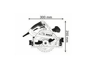 Serra circular manual GKS 55+ GCE BOSCH