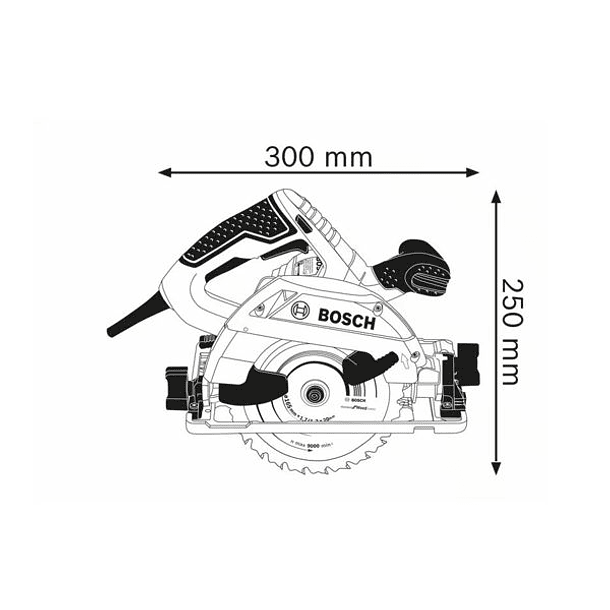 Serra circular manual GKS 55+ GCE BOSCH 2