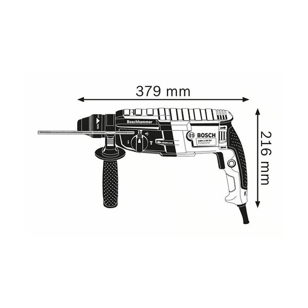 Martelo perfurador com SDS plus GBH 2-28 BOSCH 2