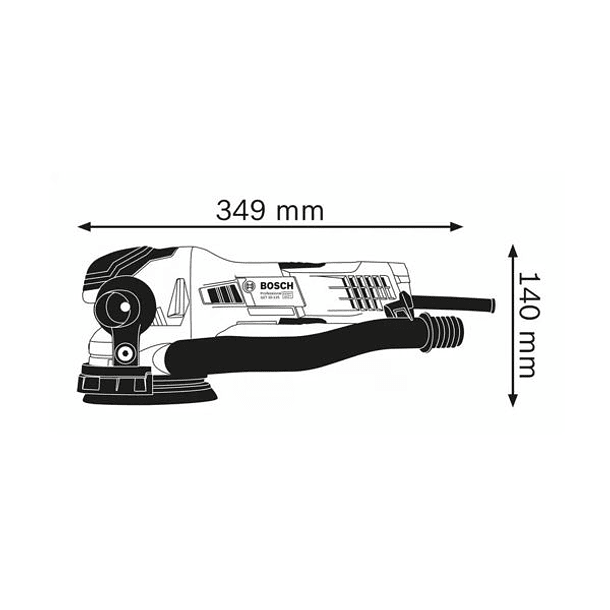 Lixadora excêntrica GET 55-125 BOSCH 2