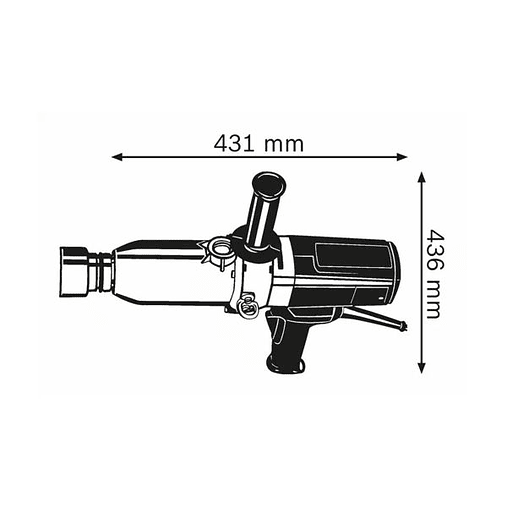 Aparafusadora de impacto GDS 30 BOSCH 2