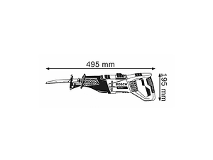 Serra de sabre GSA 1100 E BOSCH