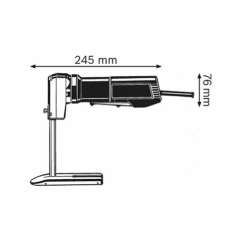 Serra para espuma GSG 300 BOSCH