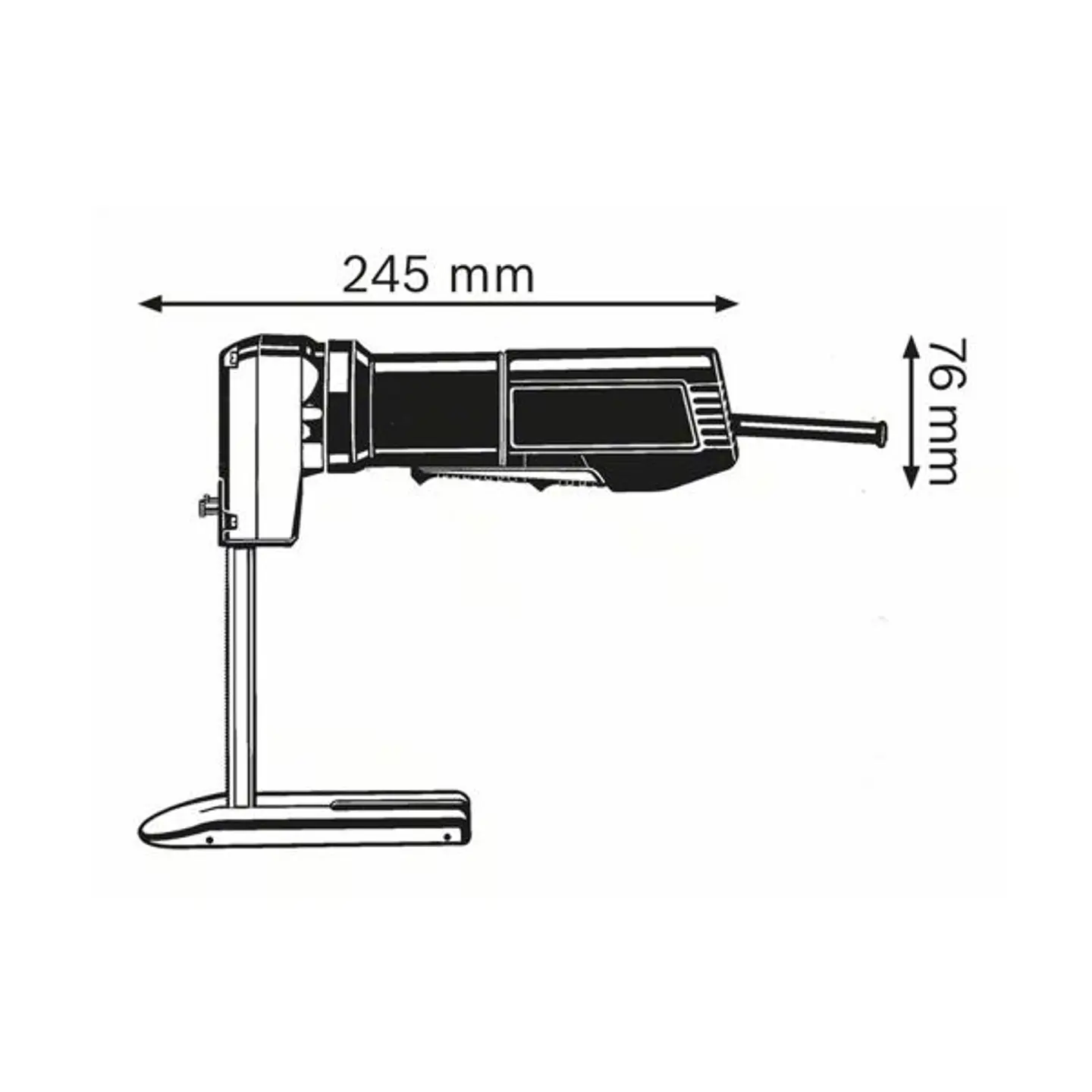 Serra para espuma GSG 300 BOSCH 2