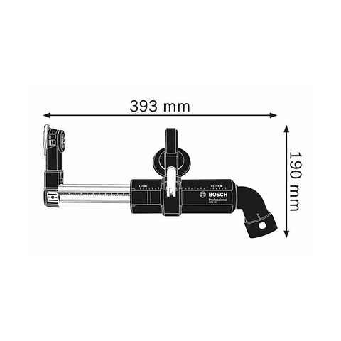 Acessório de aspiração GDE 16 Cyl BOSCH