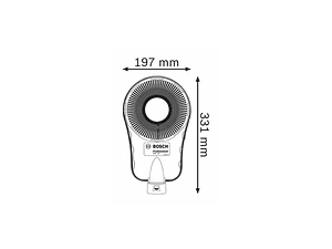 Acessório de aspiração GDE 162 BOSCH