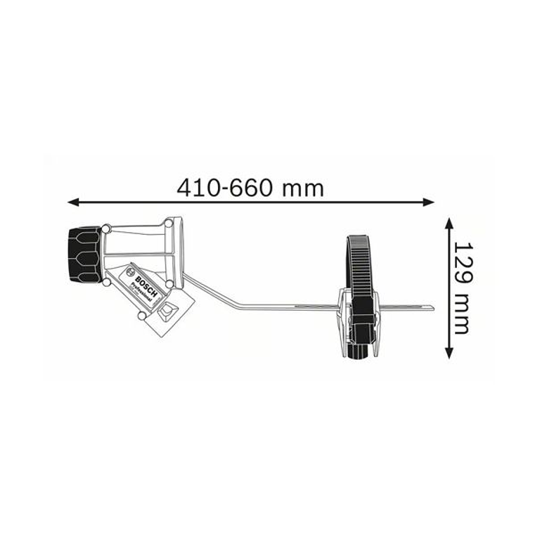 Acessório de aspiração GDE max BOSCH 2