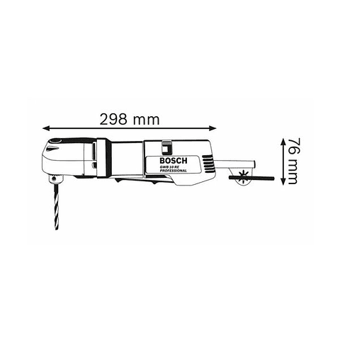 Berbequim angular GWB 10 RE BOSCH