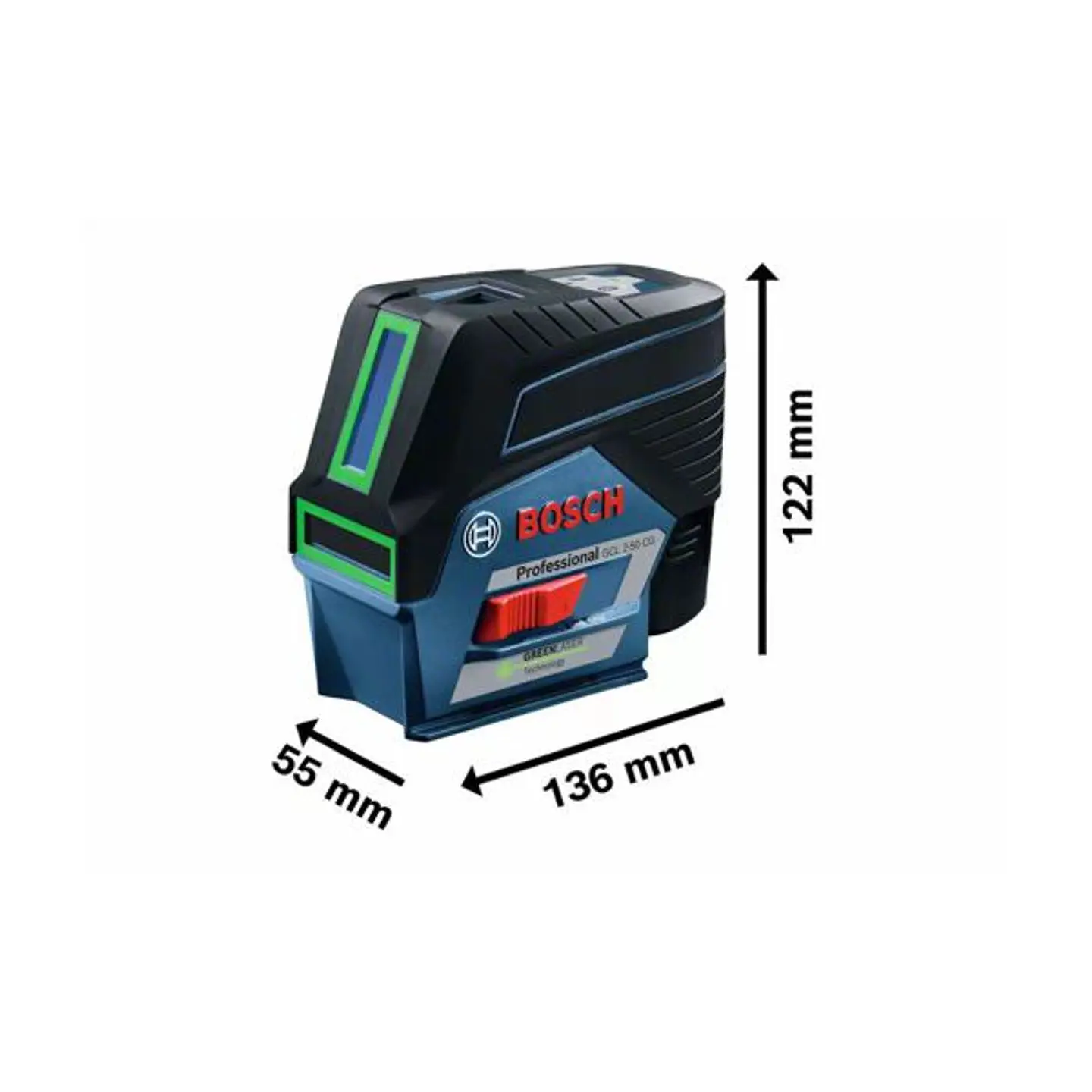 Laser combinado linhas verdes GCL 2-50 CG BOSCH 2