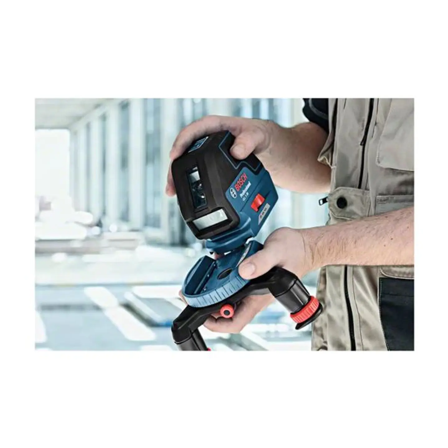 Nível laser de linhas vermelhas GLL 3-50 BOSCH 5