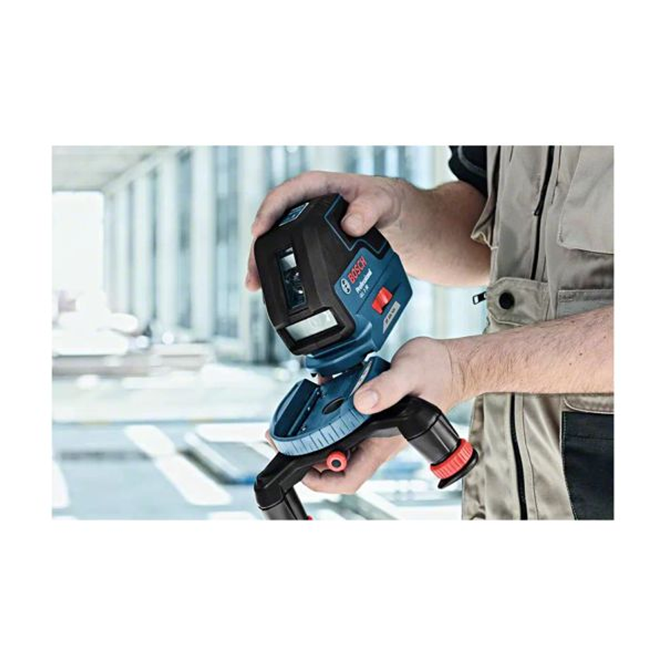 Nível laser de linhas vermelhas GLL 3-50 BOSCH 5
