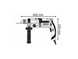 Berbequim de percussão GSB 24-2 BOSCH