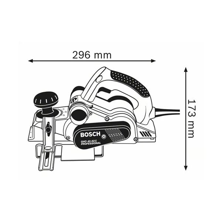 Plaina GHO 40-82 C BOSCH 3