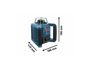 Nivel Laser rotativo GRL 300 HVG + RC1 + LR 1G BOSCH