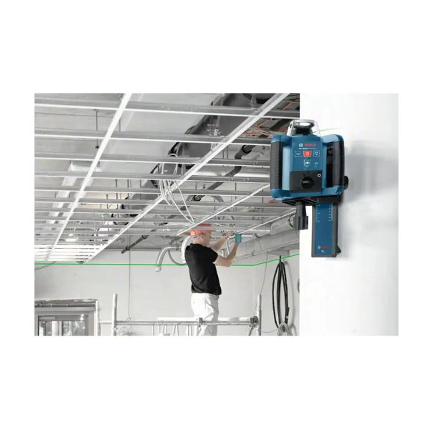 Laser de rotação de linhas verdes GRL 300 HVG SET COMPLETO BOSCH 4