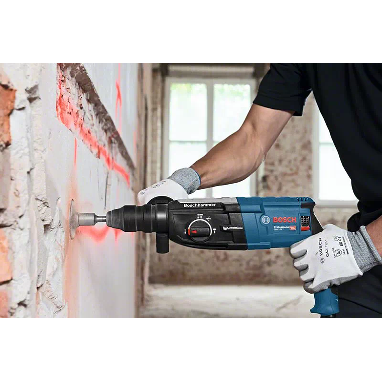 Martelo perfurador com SDS Plus GBH 2-28 F + Mala L-BOXX BOSCH 4