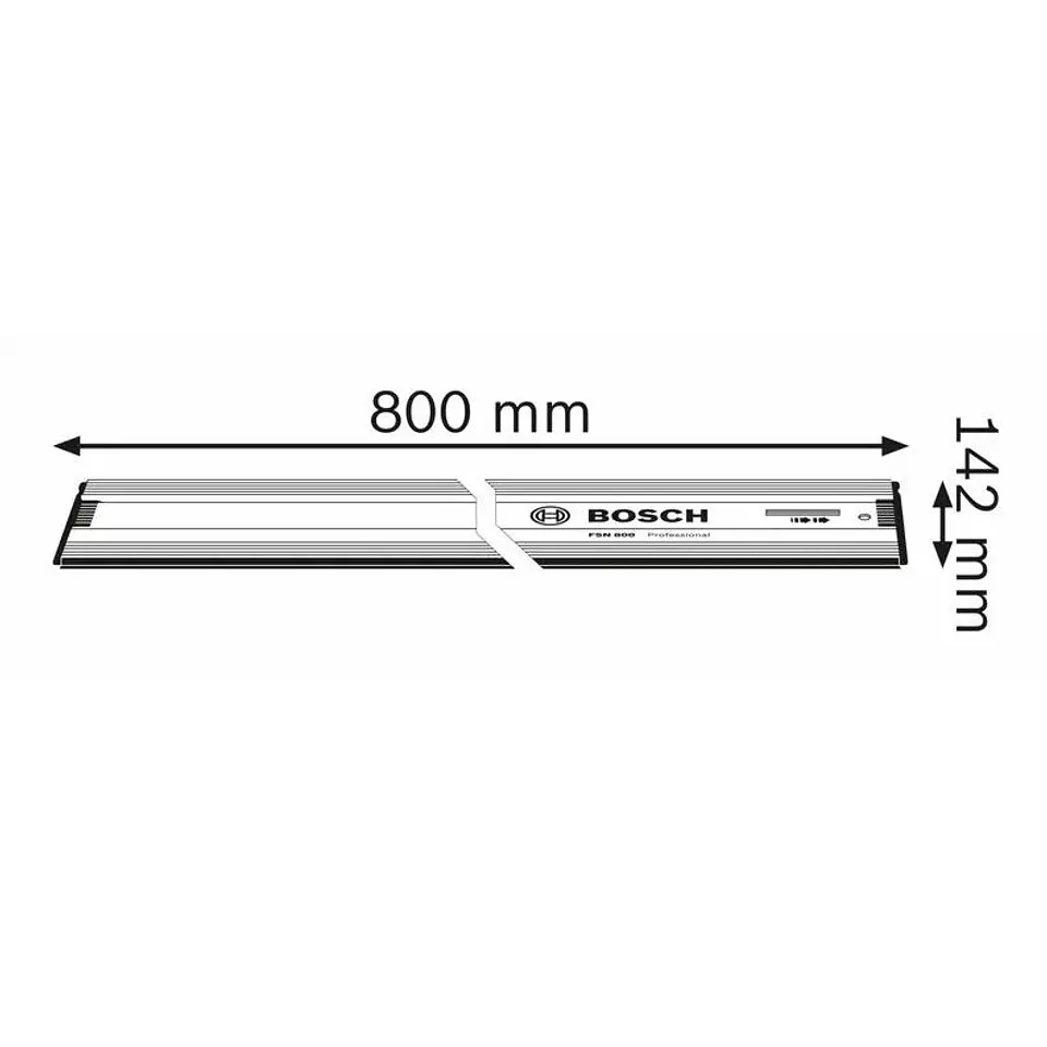 Calha de Guia para Serra Circular FSN 800 BOSCH 2