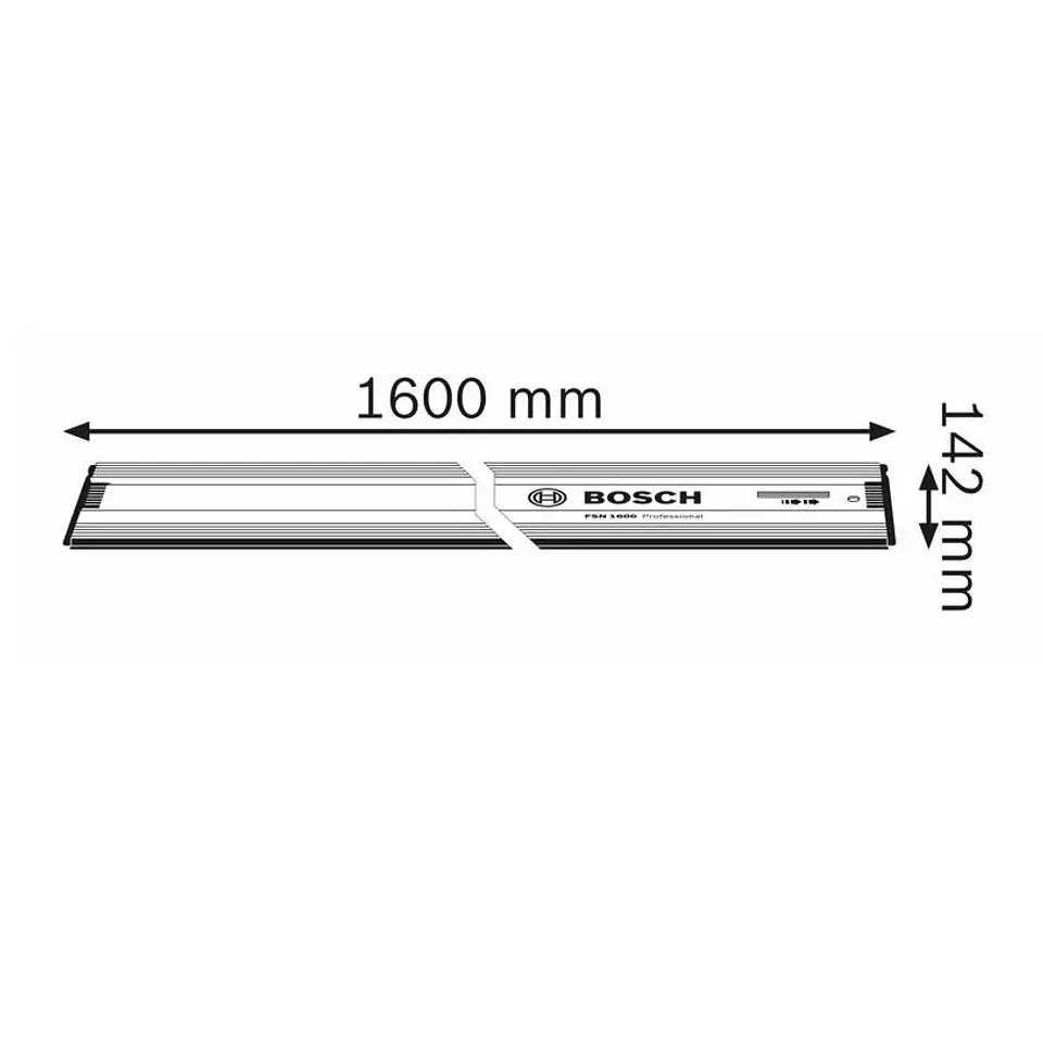 Calha de Guia para Serra Circular FSN 1600 BOSCH 2