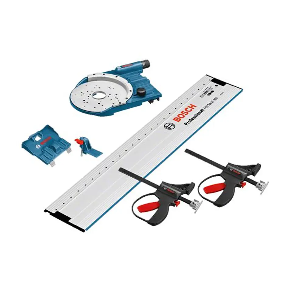 Conjunto acessórios para calhas de guia para Tupias FSN OFA 32 KIT 800 BOSCH 1